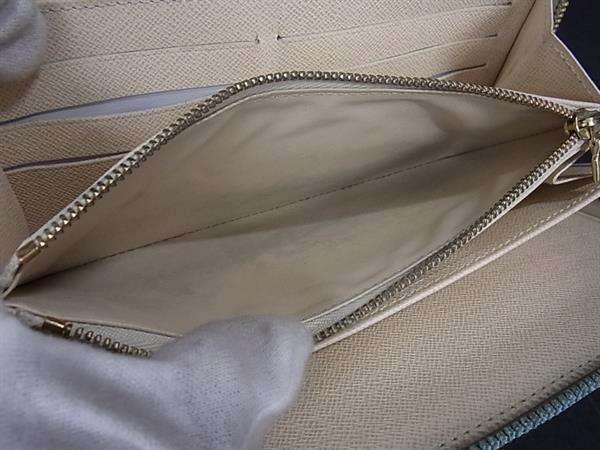 LOUIS VUITTON ルイヴィトン 財布 ダミエアズール ジッピーオーガナイザー N60012 アズール PVC レザー ユニセックス ラウンドファスナー 長財布