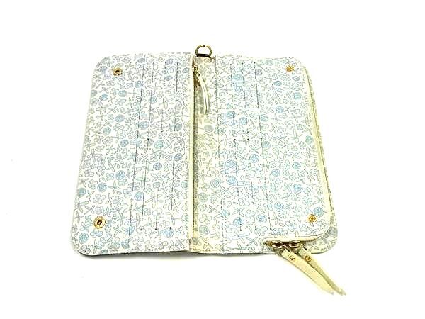 LOUIS VUITTON ルイヴィトン 長財布 モノグラム ポルトフォイユ アンソリット M60227 ブラウン×ヴィオレ PVC×レザー レディース 二つ折り財布 L字ファスナー ゴールド金具