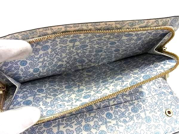 LOUIS VUITTON ルイヴィトン 長財布 モノグラム ポルトフォイユ アンソリット M60227 ブラウン×ヴィオレ PVC×レザー レディース 二つ折り財布 L字ファスナー ゴールド金具