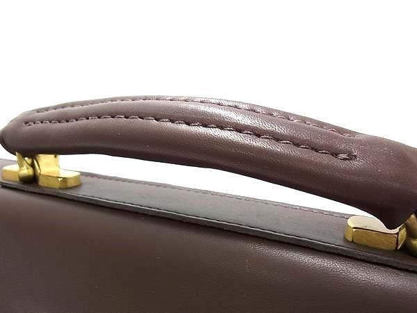 COACH コーチ ビジネスバッグ オールドコーチ ブリーフケース 5353 ブラウン系 グラブタンカウハイドレザー メンズ 2WAY ショルダーバッグ ゴールド金具