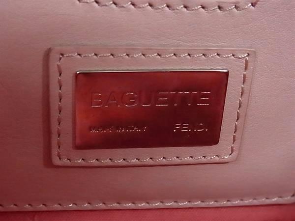 FENDI フェンディ ハンドバッグ マンマバゲット モンスターシリーズ BR600 V04 ピンク系 マルチカラー レザー ファー ビジュー レディース シルバー金具