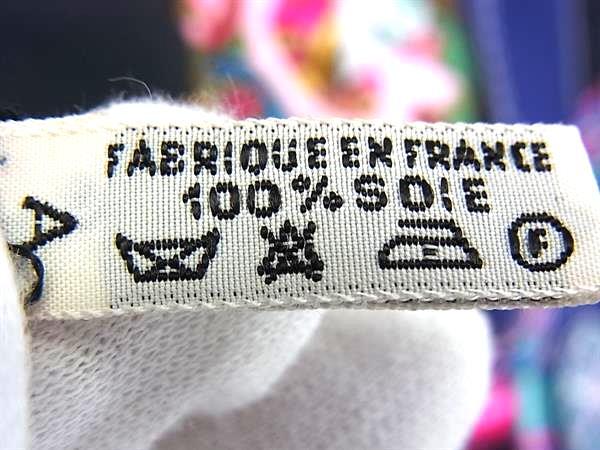 HERMES エルメス スカーフ カレ90 Petite main お針子さん - ブラック系 マルチカラー シルク100% レディース 美品