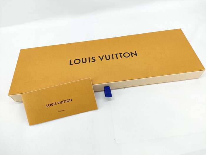LOUIS VUITTON ルイヴィトン ネクタイ クラヴァット モノグラムネオン M75911 ライトブルー シルク メンズ グラデーション 新品未使用展示品