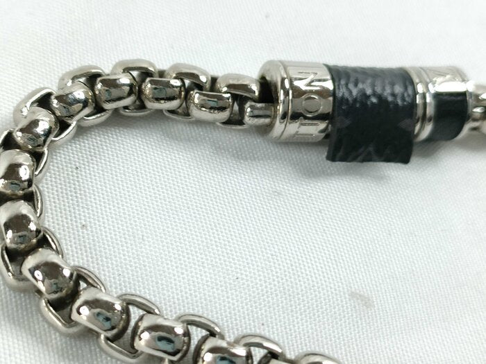 LOUIS VUITTON ルイヴィトン ブレスレット ブレスレット・チェーン モノグラム・エクリプス M62592 シルバー メタル ユニセックス
