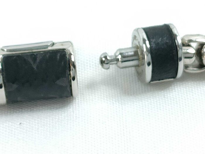 LOUIS VUITTON ルイヴィトン ブレスレット ブレスレット・チェーン モノグラム・エクリプス M62592 シルバー メタル ユニセックス