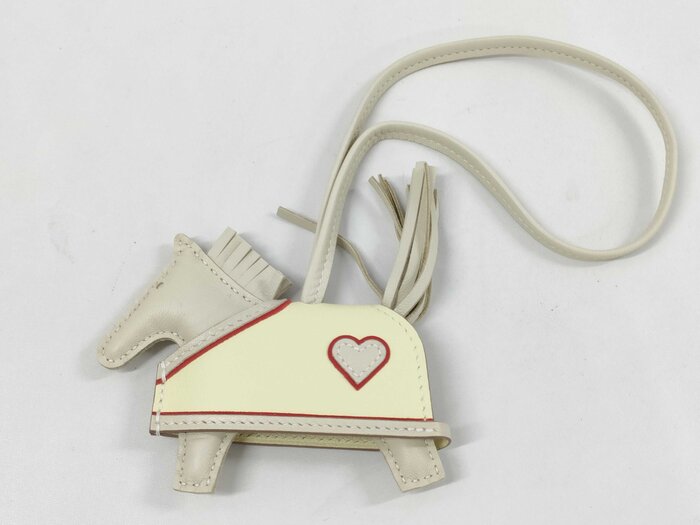 HERMES エルメス バッグチャーム ロデオ ロベオ クール PM - クレ ジョーヌミルトン ルージュラデュ アニョーミロ レディース 新品未使用展示品