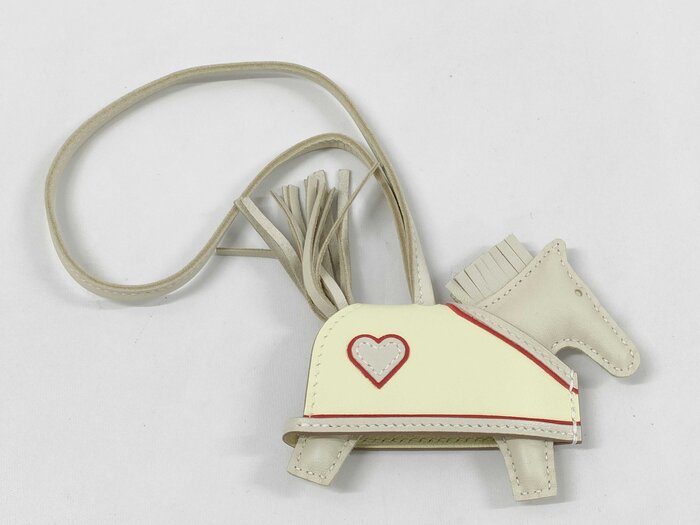 HERMES エルメス バッグチャーム ロデオ ロベオ クール PM - クレ ジョーヌミルトン ルージュラデュ アニョーミロ レディース 新品未使用展示品
