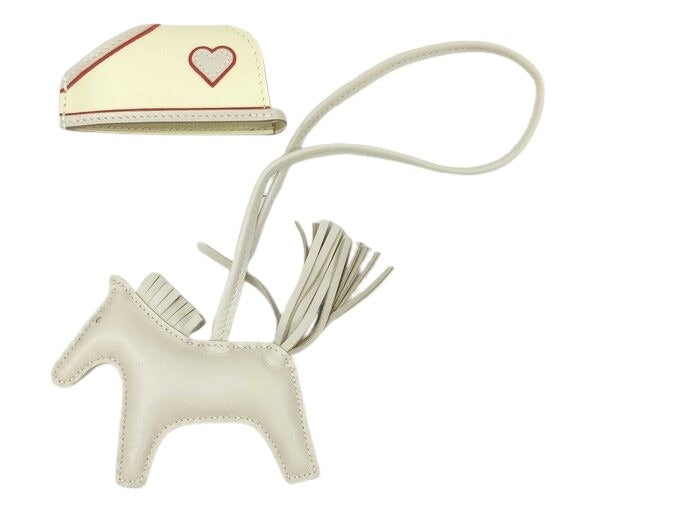 HERMES エルメス バッグチャーム ロデオ ロベオ クール PM - クレ ジョーヌミルトン ルージュラデュ アニョーミロ レディース 新品未使用展示品