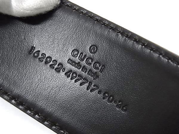 GUCCI グッチ ベルト シェリーライン インターロッキングG 162922 ブラウン キャンバス レザー レディース ゴールド金具 美品