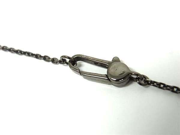 GUCCI グッチ ネックレス カットアウトG クロス 228363 ブラック系 SV925 ユニセックス 十字架