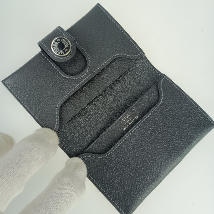 HERMES エルメス カードケース/名刺入れ R.M.S 084335CK ARDOISE アルドワーズ エヴァーカラー ユニセックス 新品未使用展示品