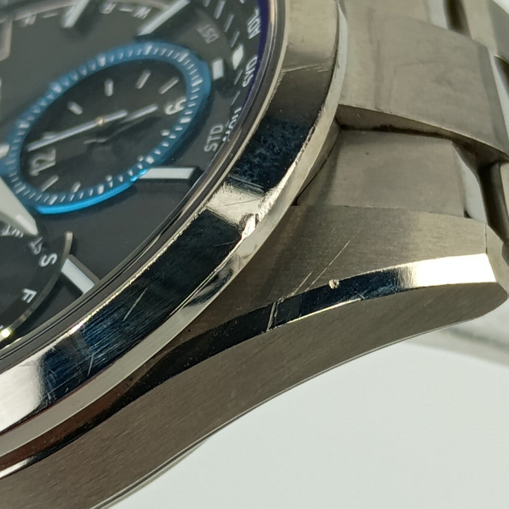 CASIO Casio Watch Oceanus Classic Line OCW-T2600-1AJF Silver Black Dial Titanium Men's Solar Radio