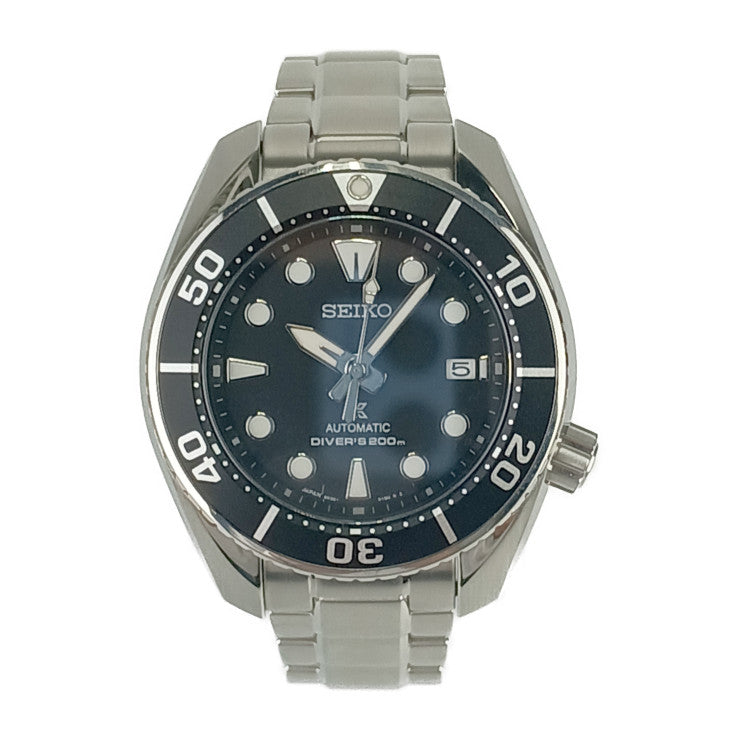 美品 SEIKO セイコー 腕時計 プロスペックス ダイバー スキューバ SBDC083 シルバー ブラック文字盤 ステンレス メンズ SUMO スモウ