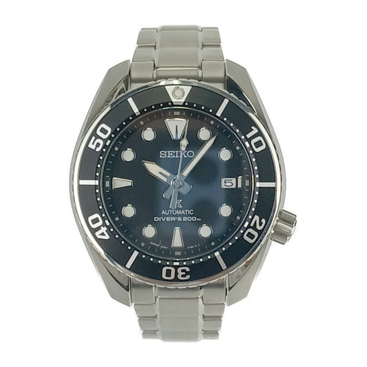 美品 SEIKO セイコー 腕時計 プロスペックス ダイバー スキューバ SBDC083 シルバー ブラック文字盤 ステンレス メンズ SUMO スモウ