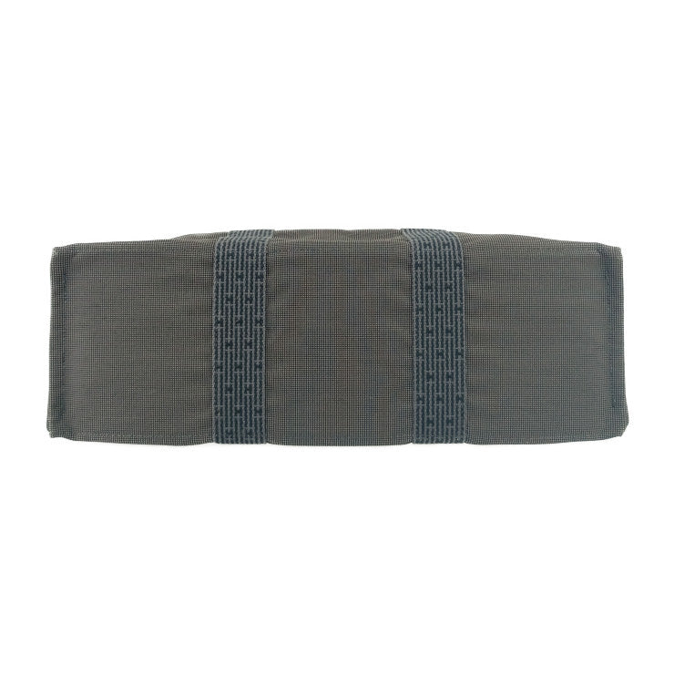 美品 HERMES エルメス トートバッグ エールライン トートGM - グレー シルバー金具 キャンバス ユニセックス