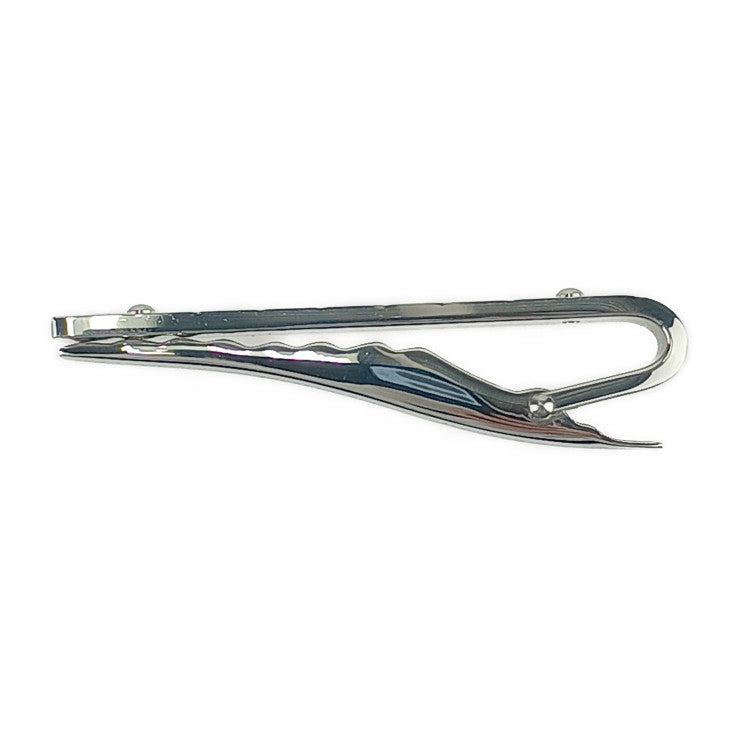 美品 LOUIS VUITTON ルイ ヴィトン ネクタイピン モノグラム ボールド M00703 シルバー メタル メンズ