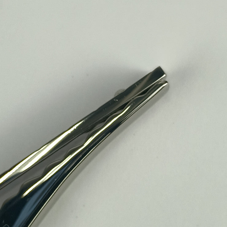 美品 LOUIS VUITTON ルイ ヴィトン ネクタイピン モノグラム ボールド M00703 シルバー メタル メンズ