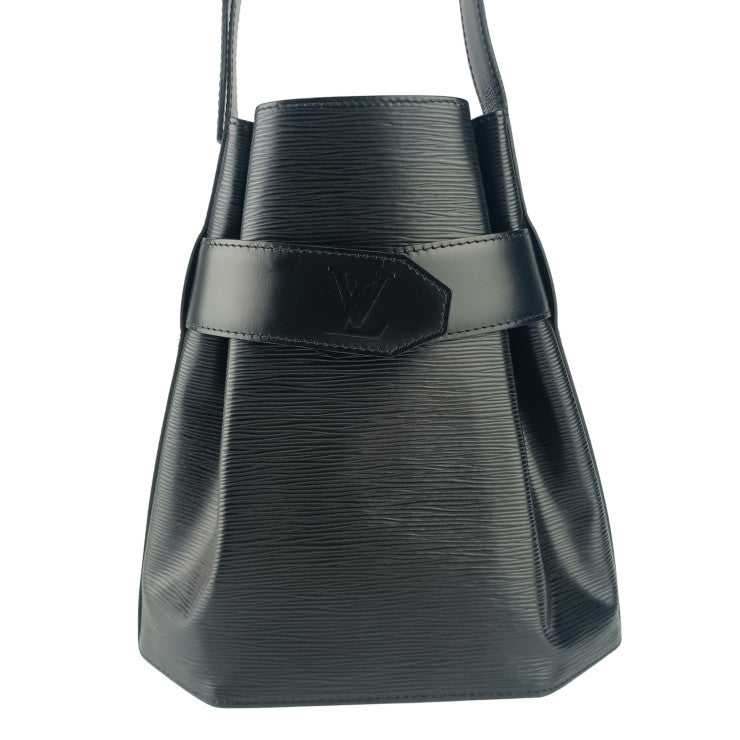 LOUIS VUITTON ルイヴィトン ショルダーバッグ サックデポールGM M80155 ブラック エピ レディース