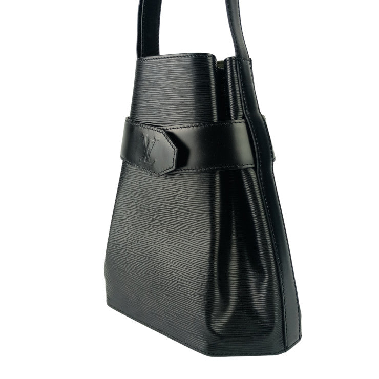 LOUIS VUITTON ルイヴィトン ショルダーバッグ サックデポールGM M80155 ブラック エピ レディース