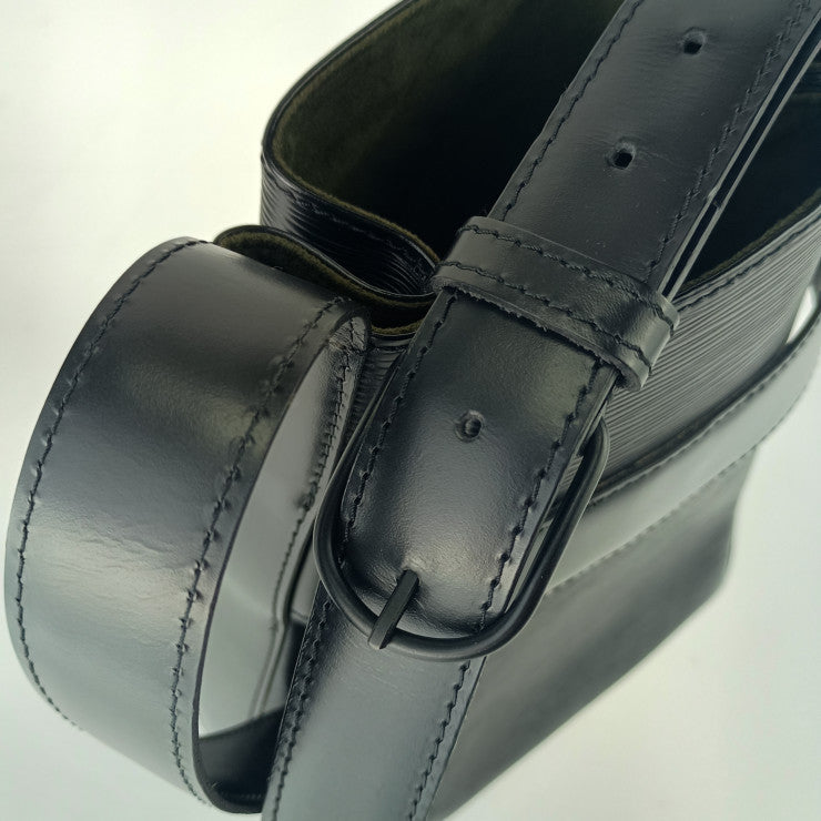 LOUIS VUITTON ルイヴィトン ショルダーバッグ サックデポールGM M80155 ブラック エピ レディース