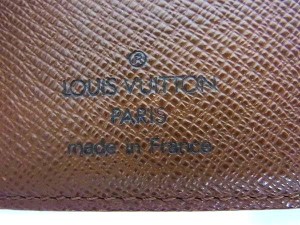 LOUIS VUITTON ルイヴィトン 二つ折り財布 モノグラム ポルトモネ ビエ ヴィエノワ M61663 ブラウン PVC レザー レディース がま口