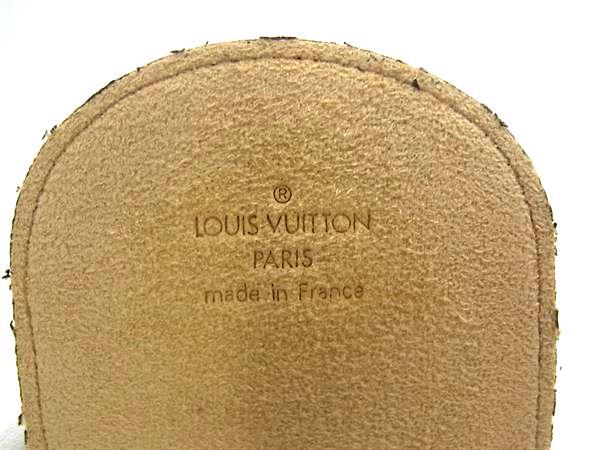 LOUIS VUITTON ルイヴィトン メガネケース モノグラム エテュイ リュネット ラバ M62970 ブラウン PVC レザー ユニセックス