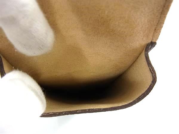 LOUIS VUITTON ルイヴィトン メガネケース モノグラム エテュイ リュネット ラバ M62970 ブラウン PVC レザー ユニセックス