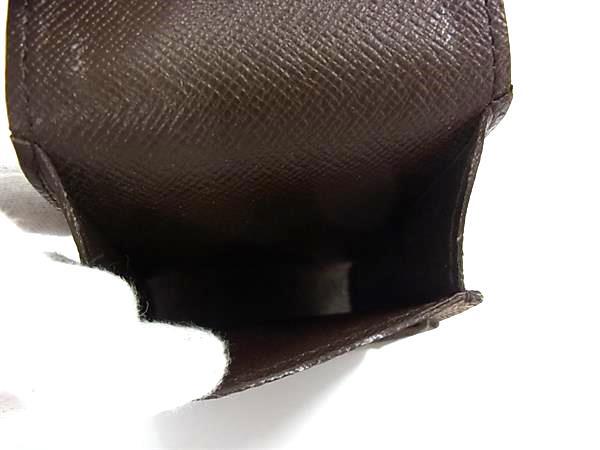 LOUIS VUITTON ルイヴィトン 煙草ケース ダミエ エテュイ シガレット N63024 エベヌ PVC レザー ユニセックス