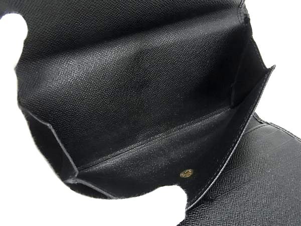 LOUIS VUITTON ルイヴィトン 長財布 ポルトトレゾール インターナショナル M63382 ブラック エピ レディース 三つ折り