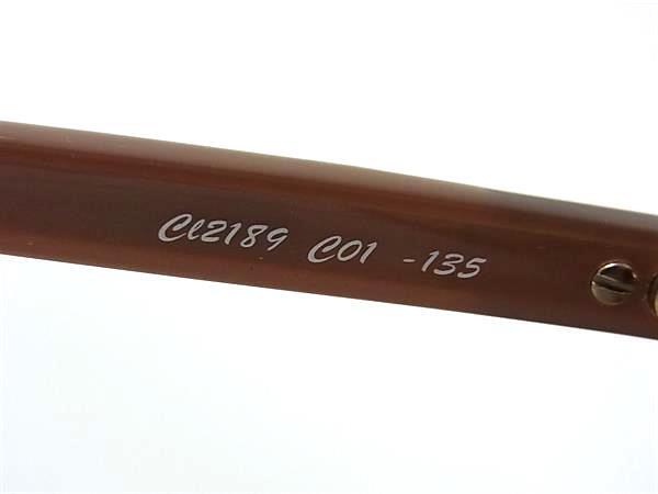 Chloe クロエ サングラス Cl2189 ピンクブラウン ブラウングラデーション プラスチック レディース 美品