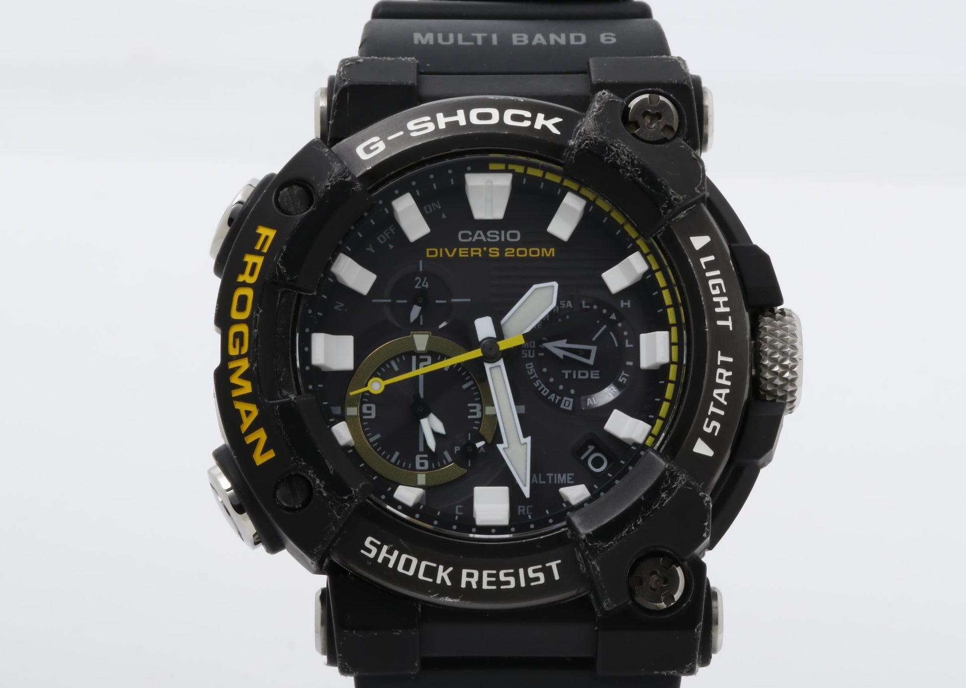CASIO カシオ 時計 GSHOCK MASTER OF G SEA FROGMAN GWFA10001AJF ブラック カーボンファイバー強化樹脂／ステンレススチール メンズ アナログ