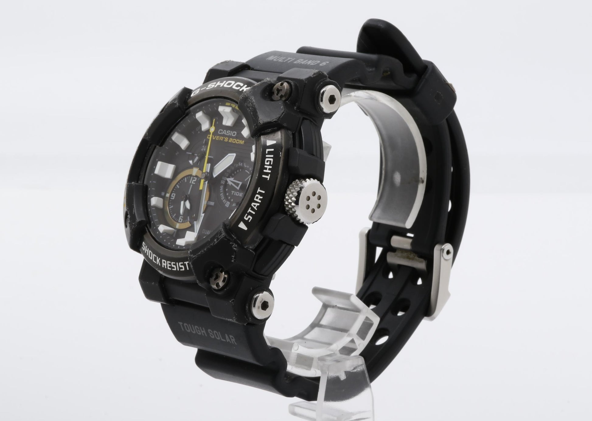 CASIO カシオ 時計 GSHOCK MASTER OF G SEA FROGMAN GWFA10001AJF ブラック カーボンファイバー強化樹脂／ステンレススチール メンズ アナログ