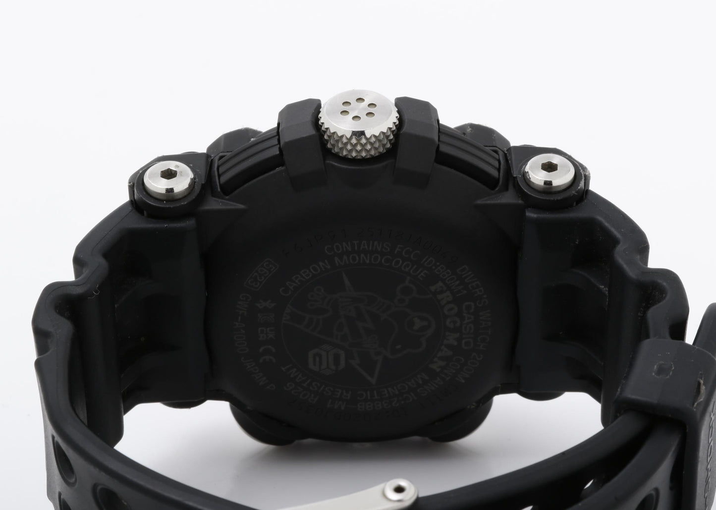 CASIO カシオ 時計 GSHOCK MASTER OF G SEA FROGMAN GWFA10001AJF ブラック カーボンファイバー強化樹脂／ステンレススチール メンズ アナログ