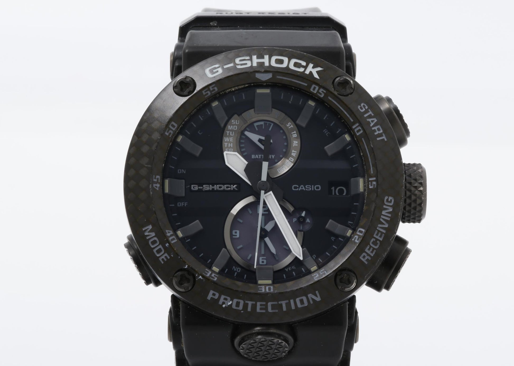 CASIO カシオ 時計 GSHOCK MASTER OF G AIR GRAVITYMASTER GWRB10001AJF ブラック カーボン メンズ アナログ