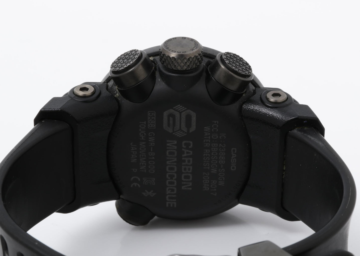 CASIO カシオ 時計 GSHOCK MASTER OF G AIR GRAVITYMASTER GWRB10001AJF ブラック カーボン メンズ アナログ