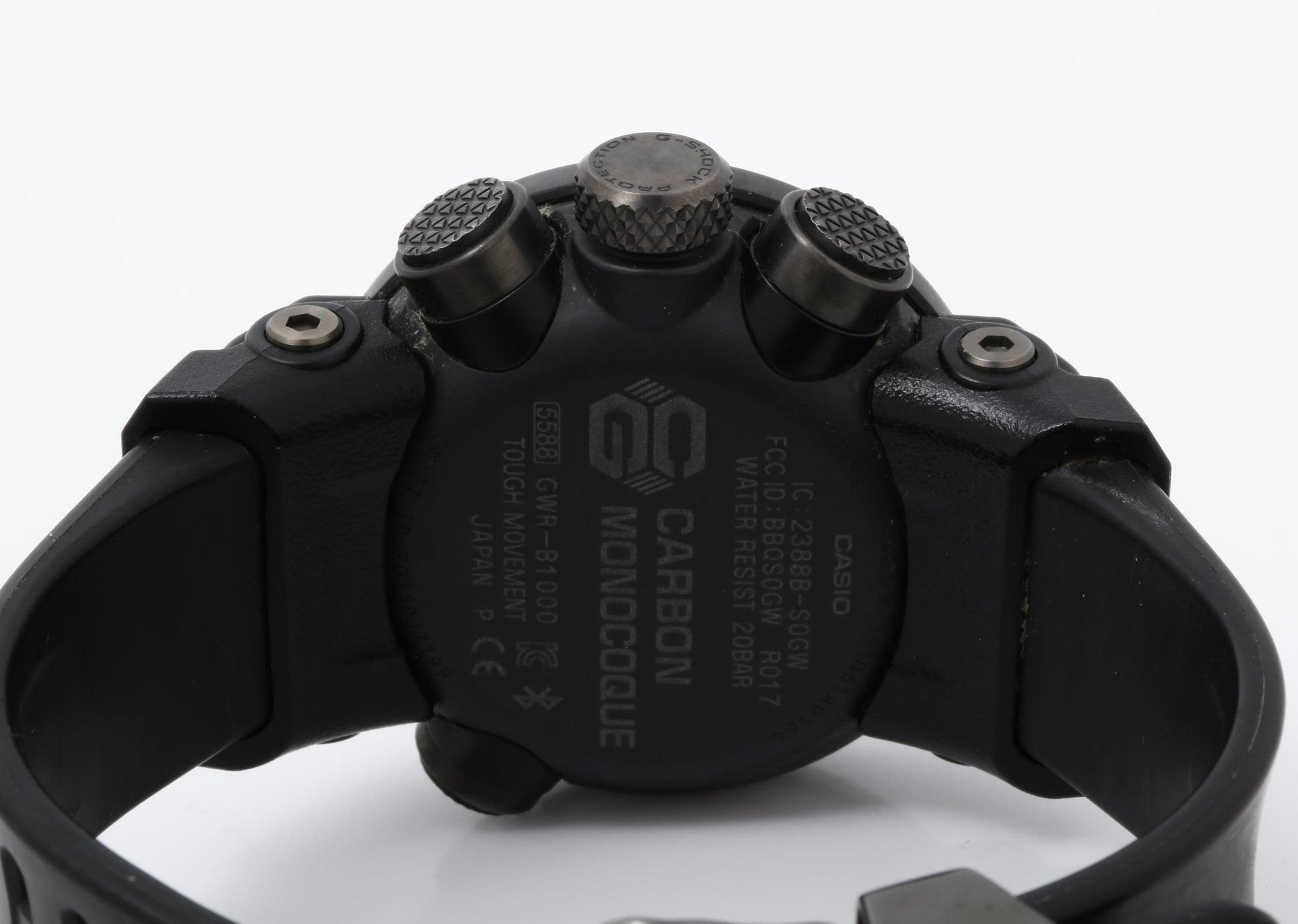 CASIO カシオ 時計 GSHOCK MASTER OF G AIR GRAVITYMASTER GWRB10001AJF ブラック カーボン メンズ アナログ