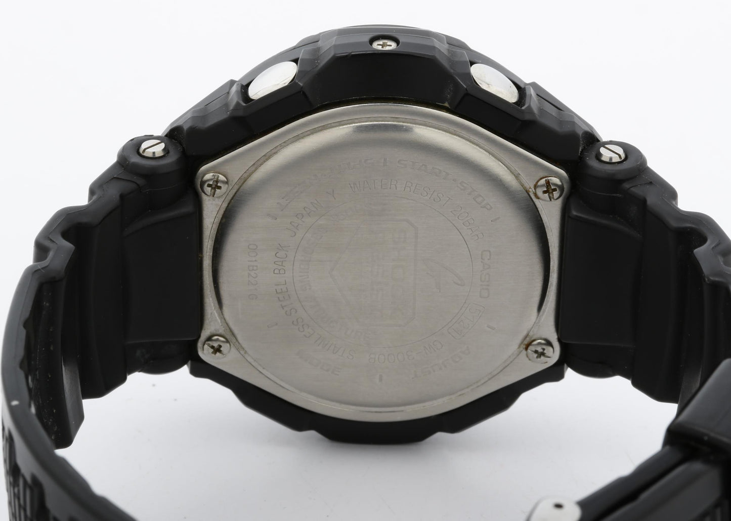 CASIO カシオ 時計 GSHOCK MASTER OF G AIR GRAVITYMASTER GW3000B1AJF ブラック 樹脂 ステンレススチール メンズ アナログ 美品