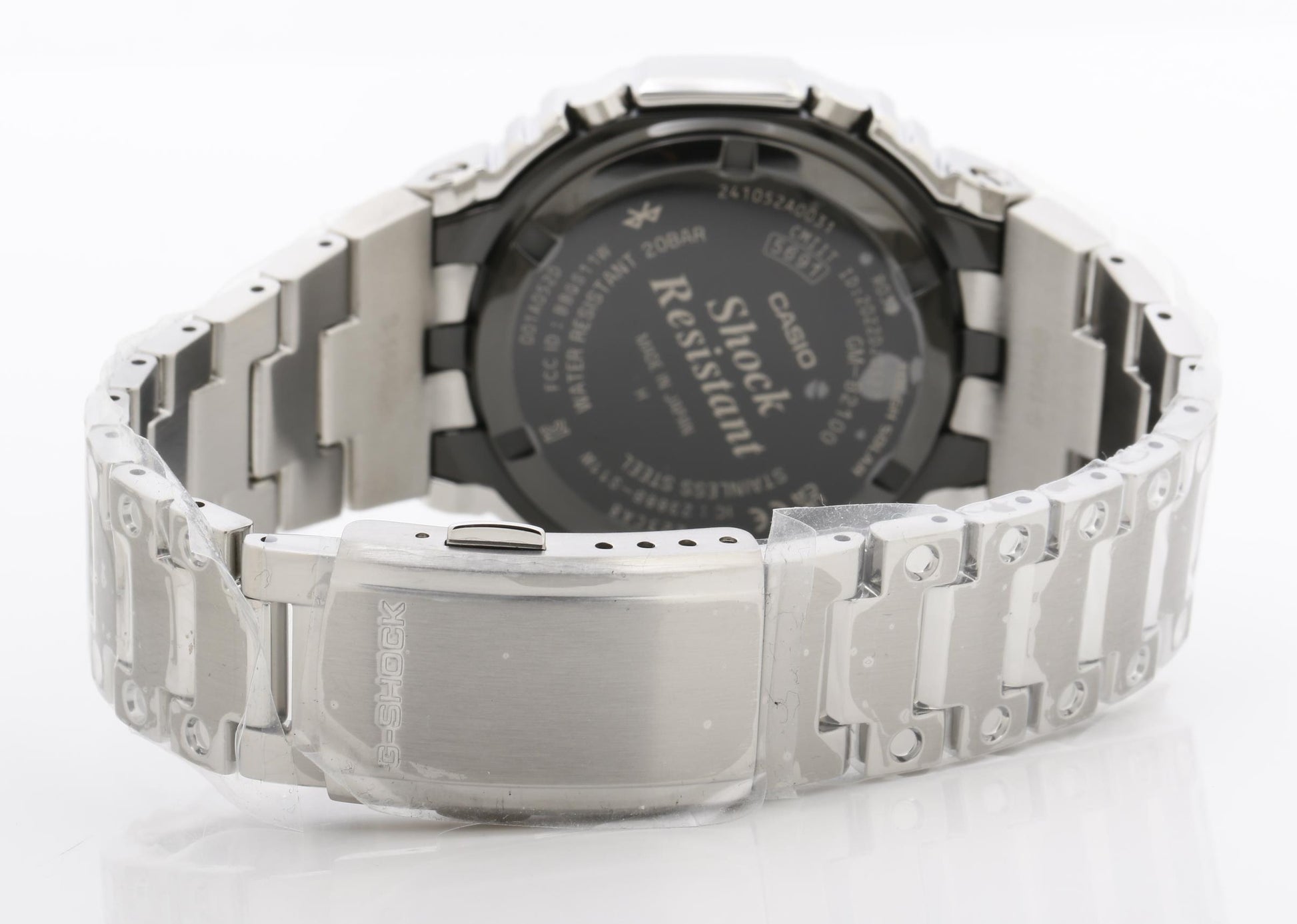 CASIO カシオ 時計 GSHOCK FULL METAL 2100 Series GMB2100AD2AJF ブルー シルバー ステンレススチール メンズ デジアナ 新品未使用展示品