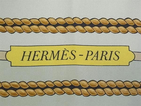 HERMES エルメス スカーフ カレ90 マルチカラー シルク100% レディース CHATEAUX D'ARRIERE 艫飾り 美品