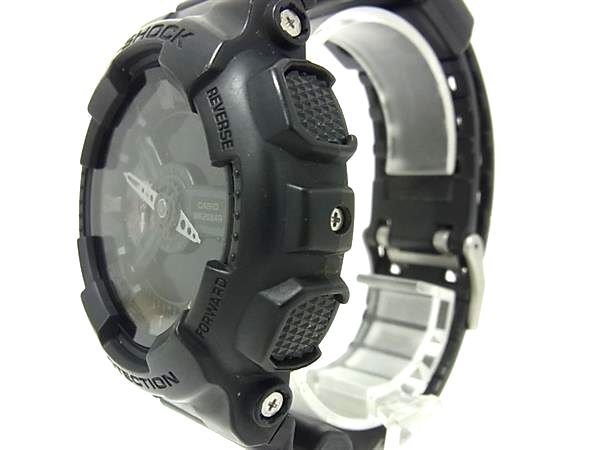 CASIO カシオ 時計 GSHOCK Military black series GA110MB ブラック 樹脂 メンズ デジアナ