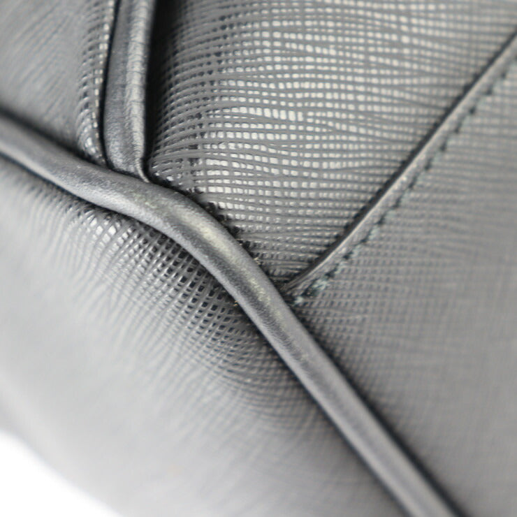 超美品 BALLY バリー SARKIS.PBB OFF SHORE リュック・デイパック 6235445 PVC レザー ブラック バックパック