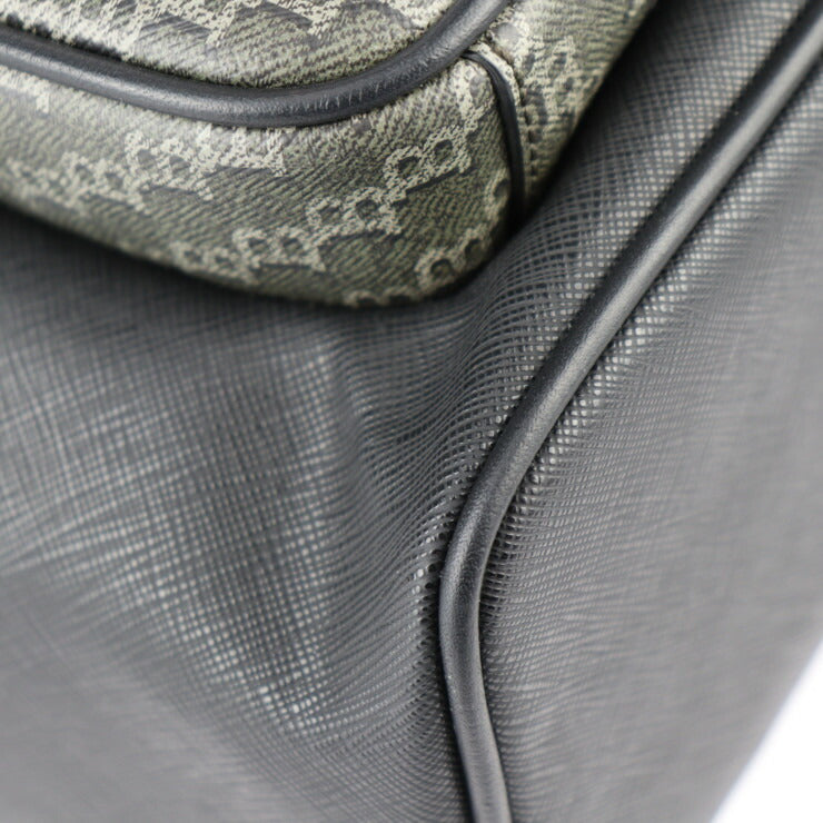 超美品 BALLY バリー SARKIS.PBB OFF SHORE リュック・デイパック 6235445 PVC レザー ブラック バックパック