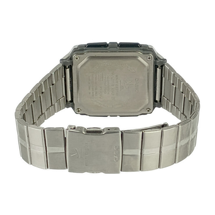 CASIO カシオ WAVE CEPTOR ウェーブセプター 腕時計 CASIO WV-59J シルバー ステンレススチール メンズ デジタル クォーツ 電波時計