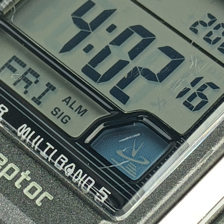 CASIO カシオ WAVE CEPTOR ウェーブセプター 腕時計 CASIO WV-59J シルバー ステンレススチール メンズ デジタル クォーツ 電波時計