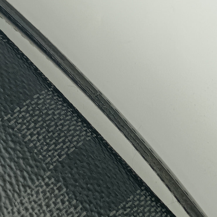 超美品 LOUIS VUITTON ルイ ヴィトン 長財布 ジッピー XL N41503 ブラック グレー シルバー金具 ダミエ・グラフィット キャンバス レザー メンズ ラウンドファスナー セカンドバッグ