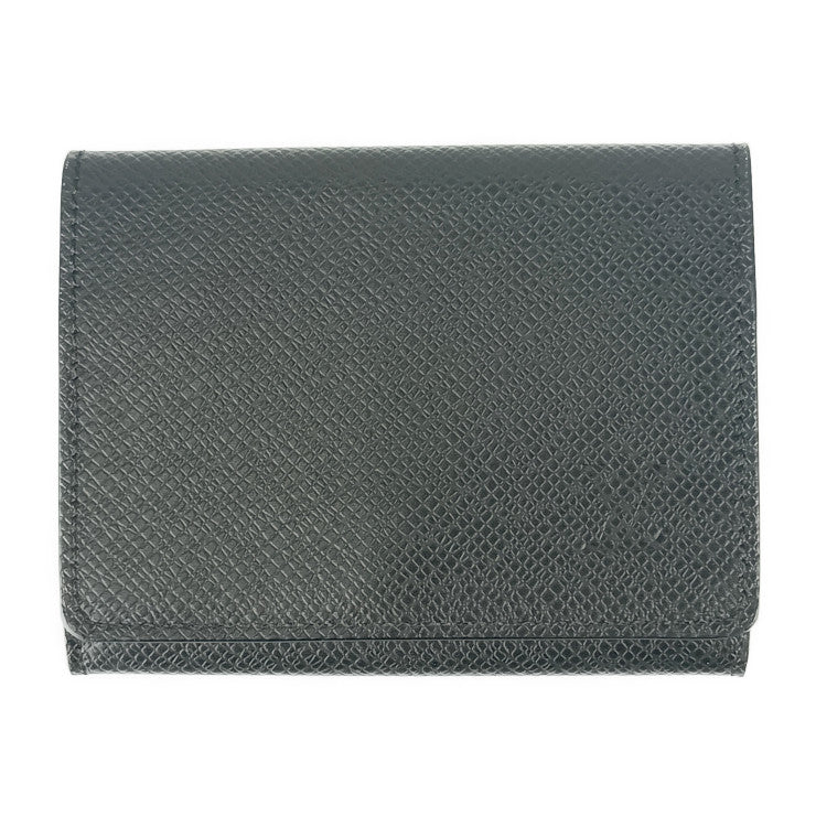 超美品 LOUIS VUITTON ルイ ヴィトン 名刺入れ アンヴェロップ カルト ドゥ ヴィジット NM M64595 アルドワーズ シルバー金具 タイガレザー メンズ カードケース 二つ折り