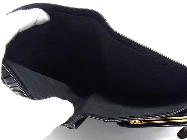 CHANEL シャネル 財布 ココマーク 二つ折り 長財布 A13498 ブラック キャビアスキン レディース がま口 ゴールド金具