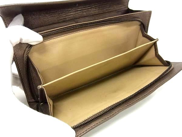 BOTTEGA VENETA ボッテガヴェネタ 長財布 イントレチャート コンチネンタルウォレット 150509 ブロンズ系 レザー ユニセックス