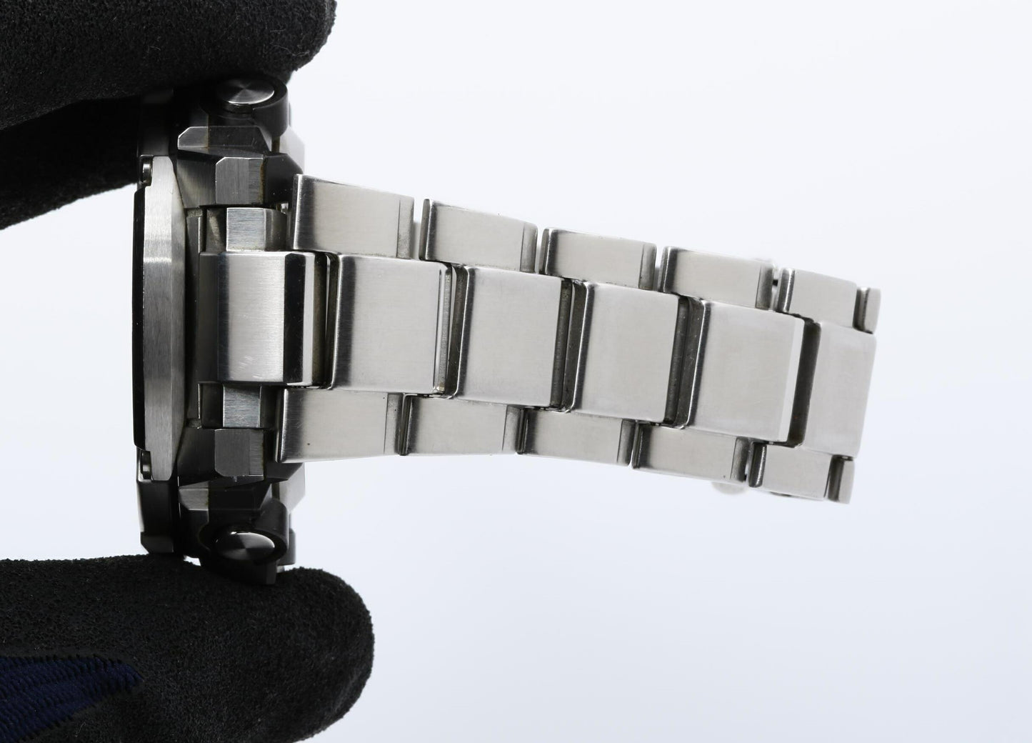 CASIO カシオ 腕時計 G-SHOCK G-STEEL GST-B300SD-1AJF シルバー ブラック文字盤 樹脂 ステンレス メンズ アナデジ ソーラー