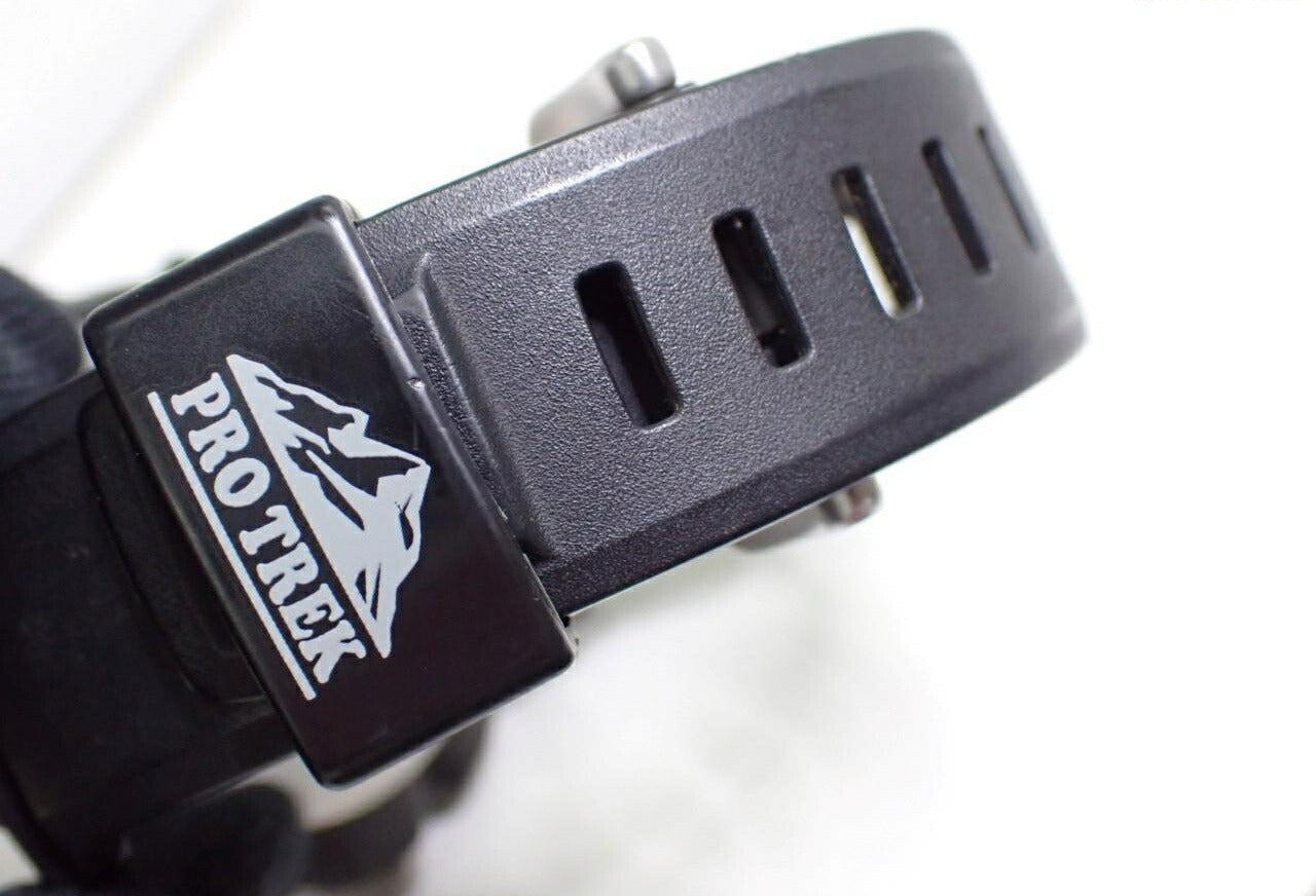 CASIO カシオ 腕時計 プロトレック PRW-5000-1ER シルバー ブラック 樹脂 ステンレス メンズ アナデジ ソーラー電波